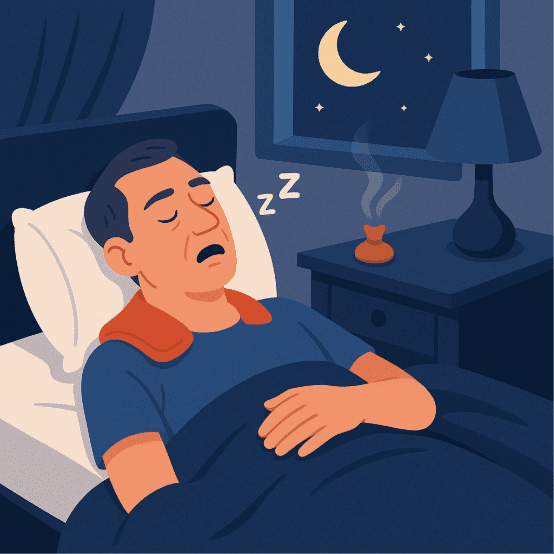  睡眠呼吸中止 症怎麼辦？熱敷放鬆是否有效？